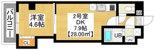 テリアズ港町の物件間取画像